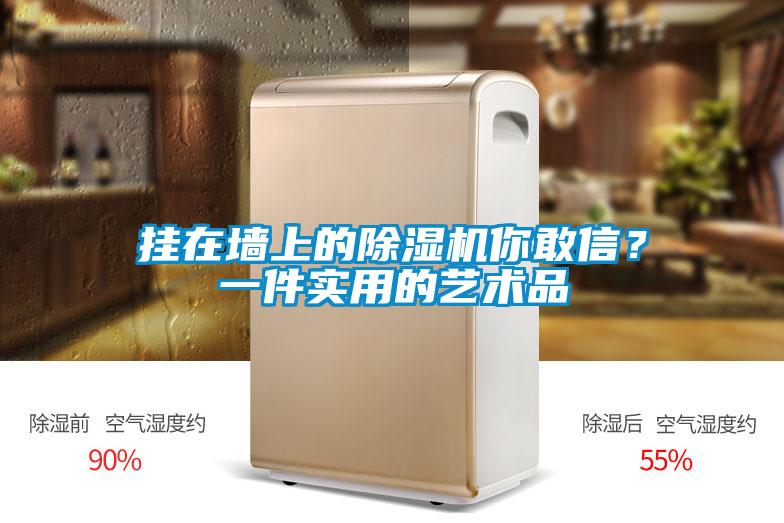 掛在墻上的除濕機(jī)你敢信？一件實(shí)用的藝術(shù)品