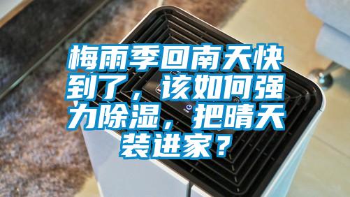 梅雨季回南天快到了，該如何強(qiáng)力除濕，把晴天裝進(jìn)家？