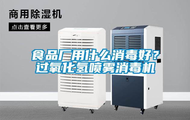 食品廠用什么消毒好？過氧化氫噴霧消毒機(jī)