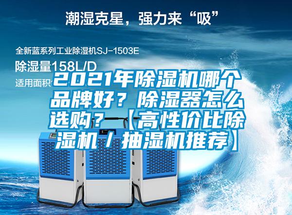 2021年除濕機哪個品牌好？除濕器怎么選購？【高性價比除濕機／抽濕機推薦】