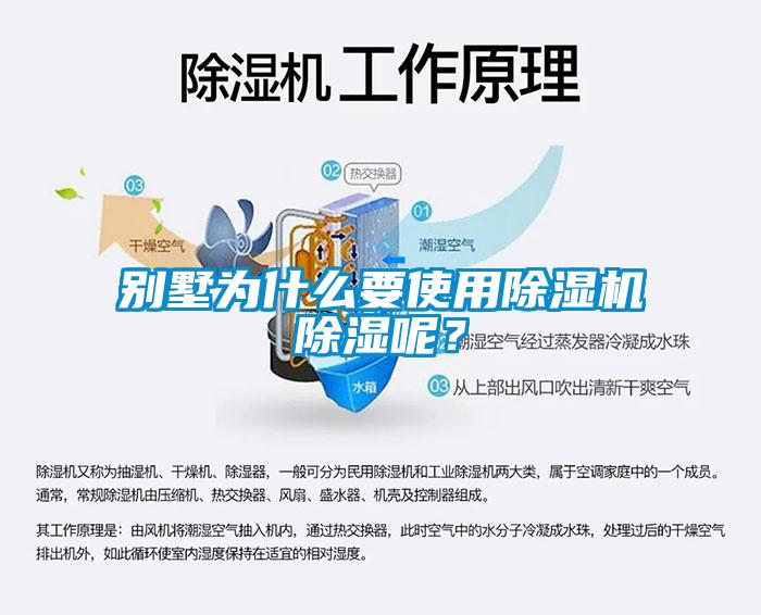 別墅為什么要使用除濕機除濕呢？