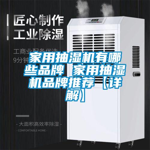 家用抽濕機(jī)有哪些品牌 家用抽濕機(jī)品牌推薦【詳解】