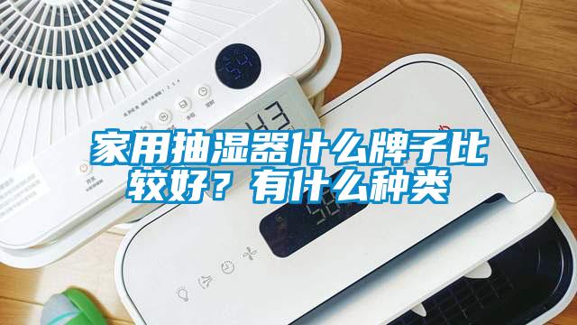 家用抽濕器什么牌子比較好？有什么種類