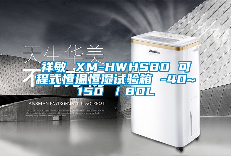 祥敏 XM-HWHS80 可程式恒溫恒濕試驗箱 -40~150℃／80L