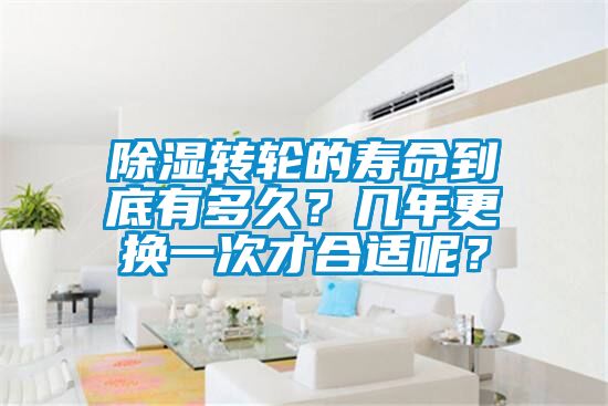 除濕轉輪的壽命到底有多久？幾年更換一次才合適呢？