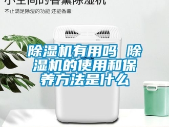 行業(yè)新聞除濕機(jī)有用嗎 除濕機(jī)的使用和保養(yǎng)方法是什么