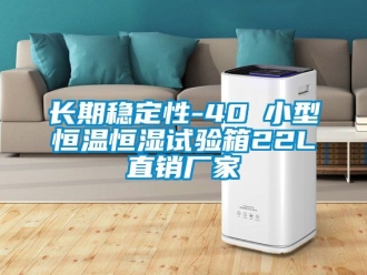 知識百科長期穩(wěn)定性-40℃小型恒溫恒濕試驗箱22L直銷廠家